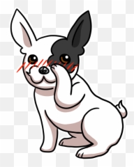 Mister Pugsley Messages Sticker - 11 Companion Dog Clipart Cartoon Emoji,Boxer Dog Emoji