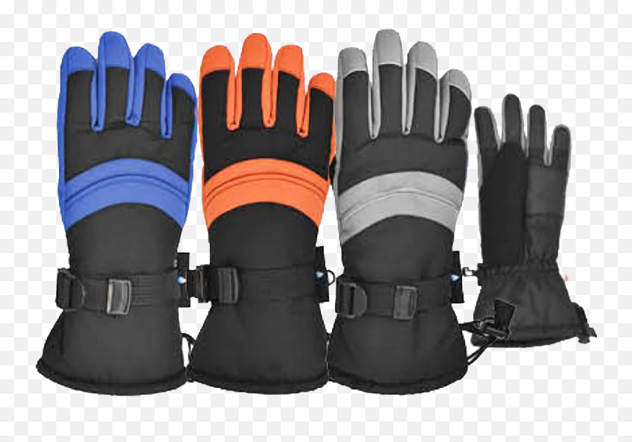 Winter Gloves - Leather Emoji,Snowboard Emoji