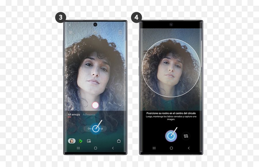 Galaxy Note10 U2013 Cómo Crear Un Ar Emoji Samsung Soporte Co - Girl,Como Hacer Emojis
