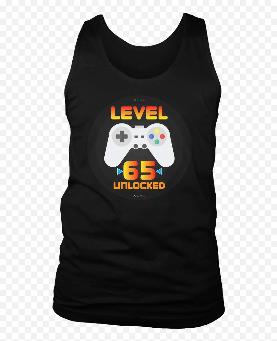 Mens 65th Birthday Gift - Active Tank Emoji,Emoji Level 65