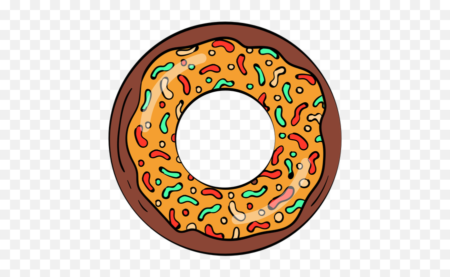 Doughnut Transparent Cartoon Picture - Circle Emoji,Doughnut Emoji