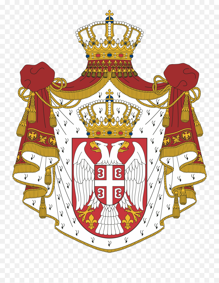 Serbian Coat Of Arms Transparent U0026 Png Clipart Free Download - Yugoslavia Coat Of Arms Emoji,Albanian Eagle Emoji