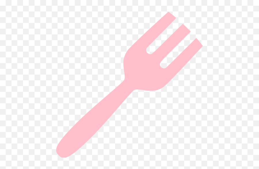 Pink Fork Icon - Pink Fork Png Emoji,Fork Emoticon