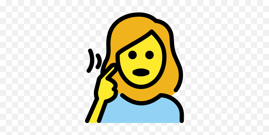 U200d Deaf Woman Emoji - Happy,Emoji Define