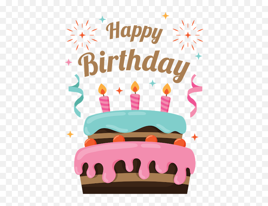 Happy Birthday Cake Designs - Birthday Cake Design Clipart Png Emoji,Birthday Cake Emoji Iphone