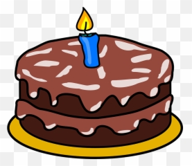 Cake Chocolate Candle - Birthday Cake Clip Art Emoji,Facebook Cake Emoji
