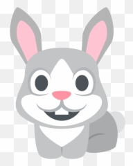 Emojione 1f407 - Bunny Emoji,Tooth Emoji
