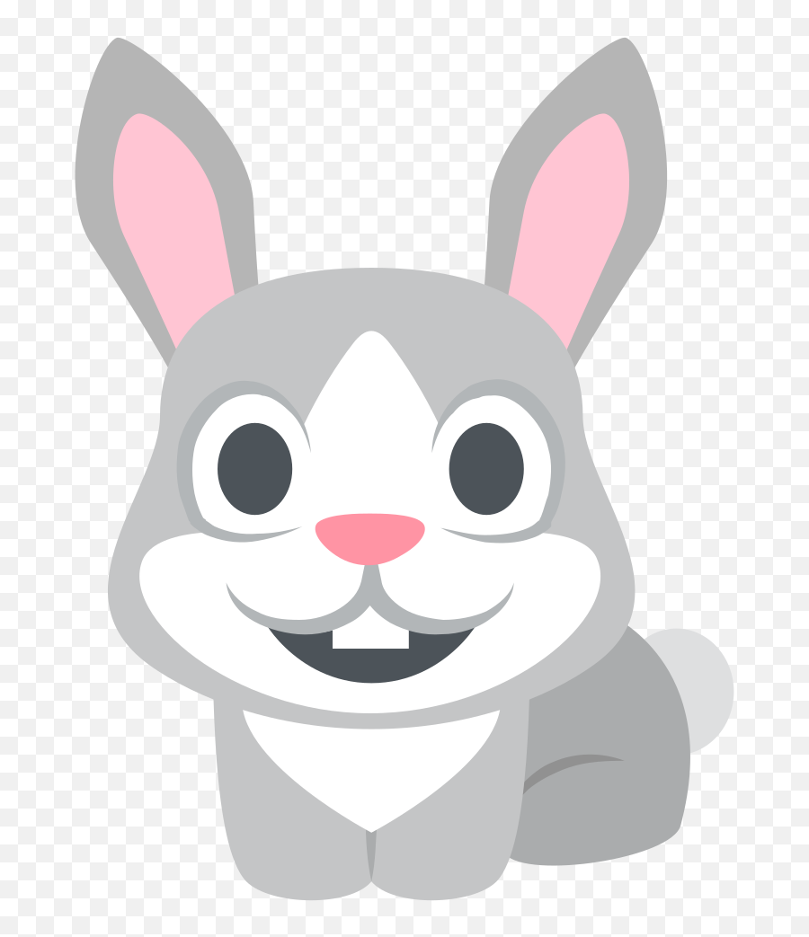Emojione 1f407 - Bunny Emoji,Tooth Emoji