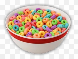 Aesthetic Rainbow Food Cereal - Transparent Background Cereal Bowl Png Emoji,Cereal Emoji