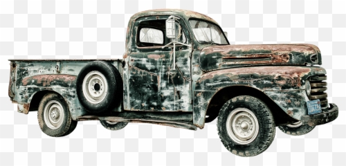 Pickup Truck Scrap Oldtimer Usa Emoji,Pickup Truck Emoji