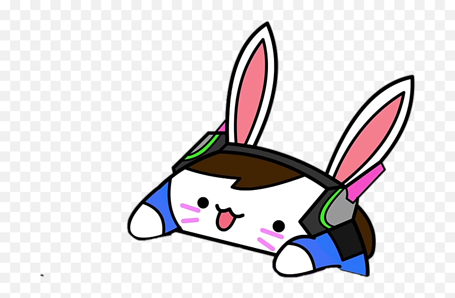 Bunny Bonnie Dvaoverwatch Dva Overwatch - No Mercy Bongo Cat Edition Emoji,Dva Emoji