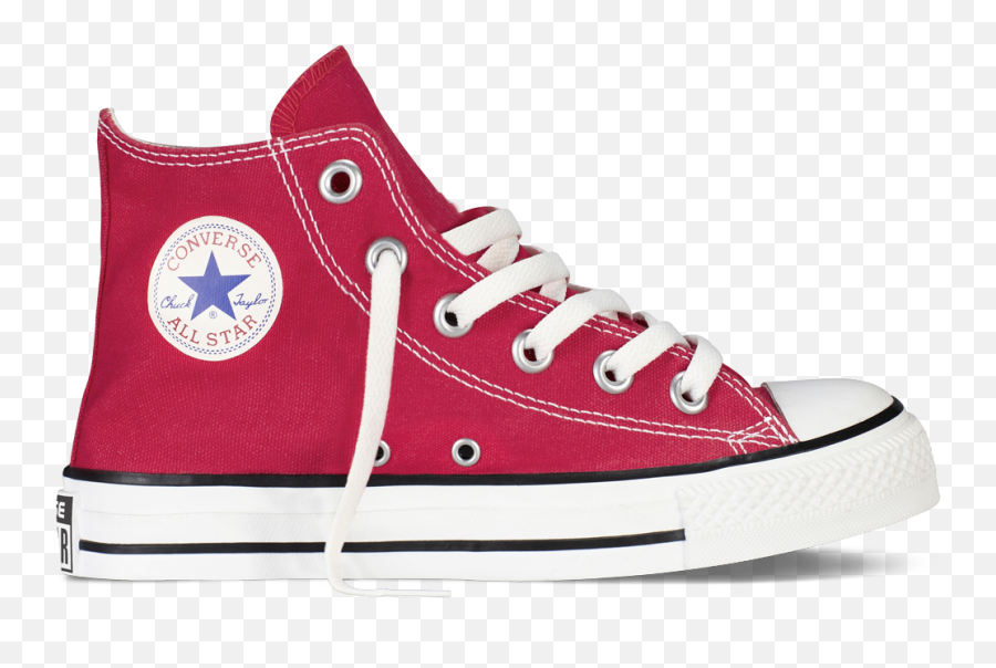 Converse Red High Tops Kids D562f B8c90 - Converse Old School Emoji,Emoji Converse Shoes