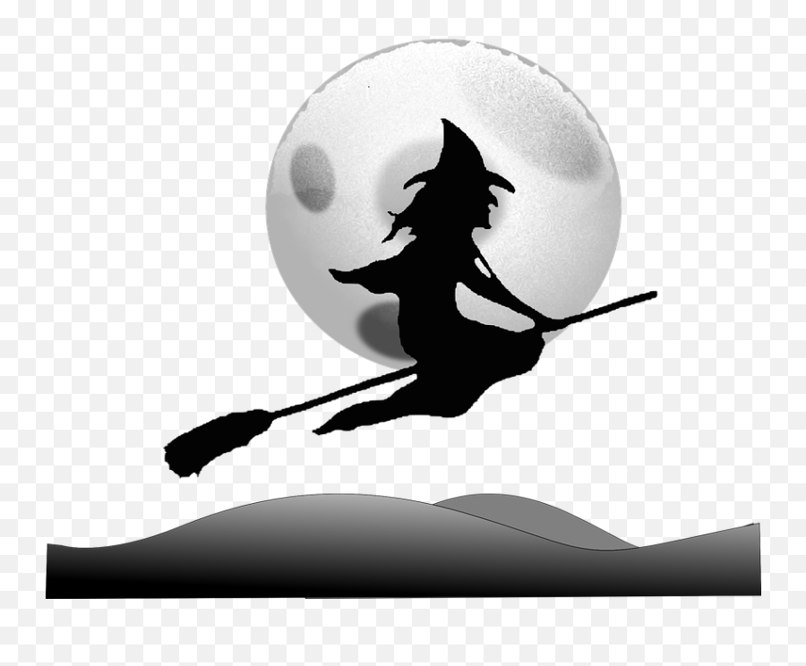 Witch Witchcraft Broom - Witch On Broom Png Emoji,Ski Mask Emoji