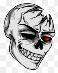 Emoji Faces - Skull,Silly Face Emoji