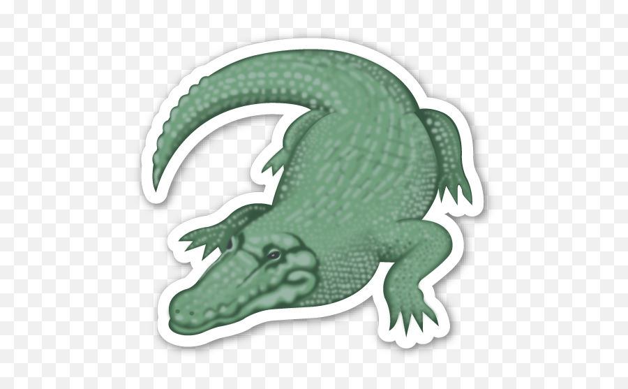 Crocodile - Alligator Emoji Png,Rooster Emoji