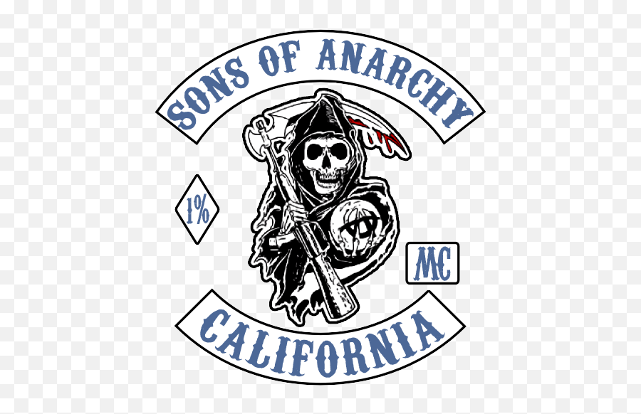Sons Of Anarchy Redwood Original - Sons Of Anarchy Logo Png Emoji,Anarchy Symbol Emoji