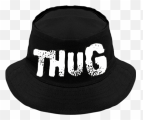 Thug Bucket Hat Transparent Png - Baseball Cap Emoji,White Emoji Bucket Hat