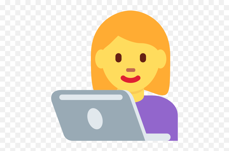 Woman Technologist Emoji - Woman With Computer Emoji,Emoji Pedia