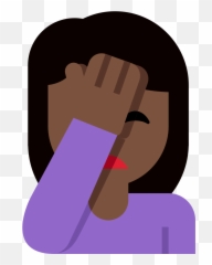 Twemoji2 1f926 - Brown Skin Face Palm Emoji