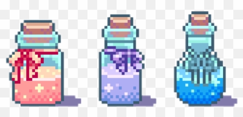 Potion Potions Pixel - Pixel Art Potion Drip Emoji,Potion Emoji