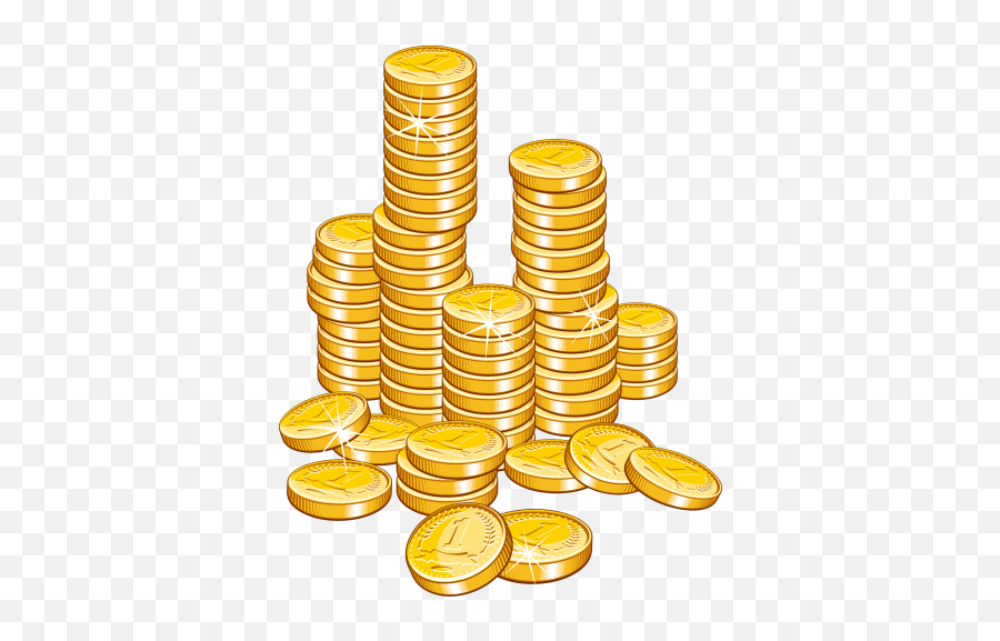 Free Png Images - Dlpngcom Gold Coins Clip Art Emoji,Hanukkah Emojis