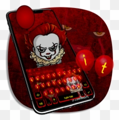 Download Pennywise IT Scary Piano keyboard Theme for android - Cartoon Emoji
