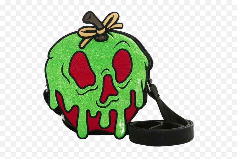 Poisoned Apple Loungefly Crossbody Bag - Snow White Apple Bag Emoji,Emoji Crossbody Bag
