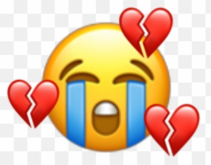 Sad Emoji Sademoji Crying Cryingemoji - Cartoon,Sademoji