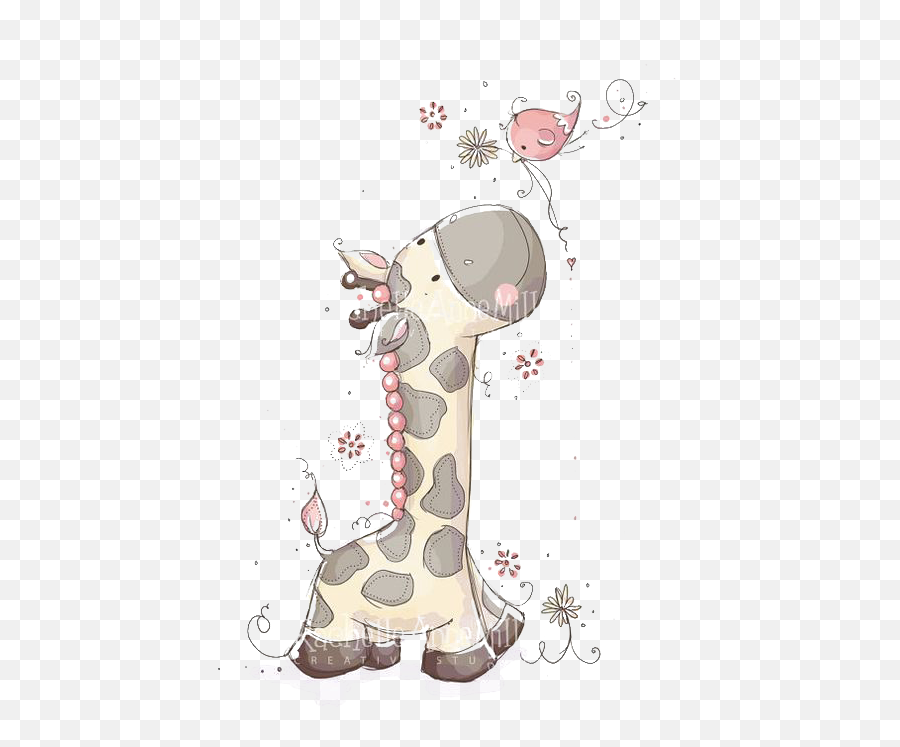 Download Cute Giraffe Illustrator Illustration Child Hq - Cute Baby Clipart Giraffe Cartoon Emoji,Giraffe Emoticon