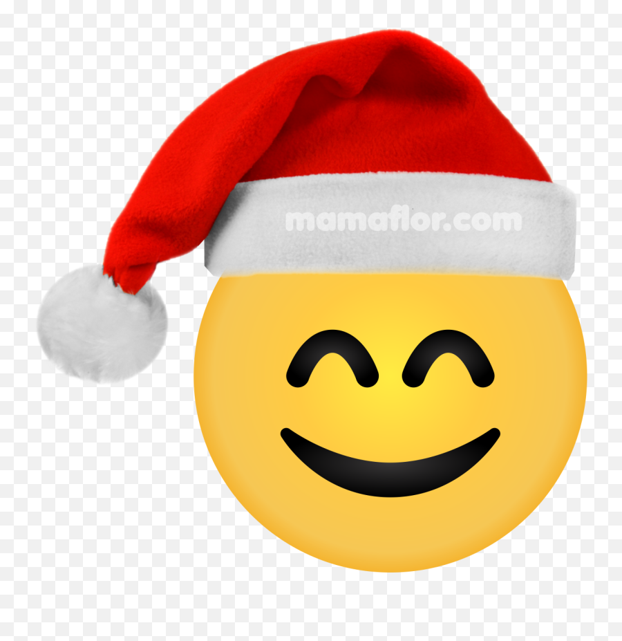 Decora Árbol De Navidad Con Emojis Navideños Para Imprimir - Emoji Smile Christmas Png,Emoji Enamorado