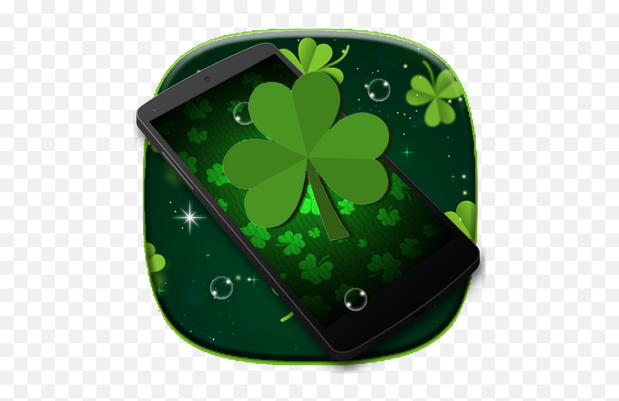 Four Leaf Clover Live Wallpaper - Djetelina S 4 Lista Emoji,Shamrock Emoji