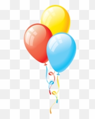 Birthday Balloons Png - Clipart Emoji