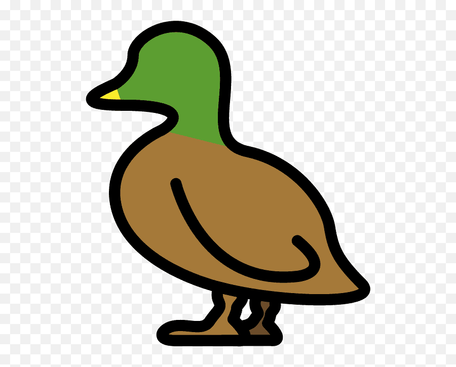 Duck Emoji Clipart - Pato Emoji,Bird Emoji