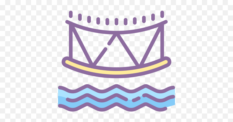 Rope Bridge Icon - Free Download Png And Vector Clip Art Emoji,Rope Emoji