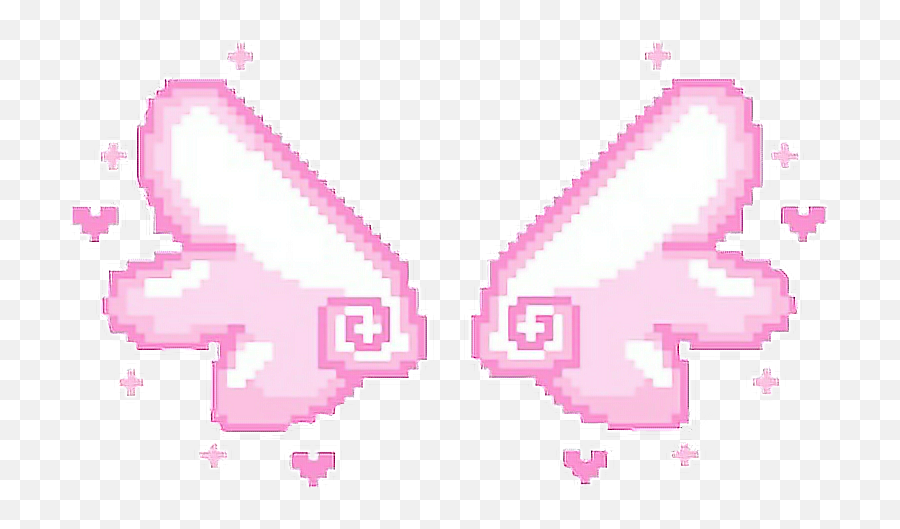 Notmine Interesting Angel Wings Sticker - Pixel Angel Wings Png Emoji,Angel Wings Emoji