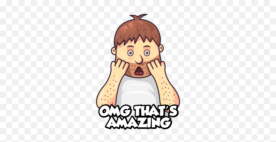 Smarter Gifs And Stickers In Email Courtesy Guggy Mixmax - Gif Cartoon Amazed Png Emoji,If You Know What I Mean Emoji