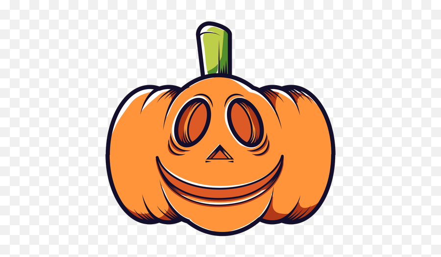 Smiley Carved Pumpkin Cartoon Icon - Transparent Png U0026 Svg Cartoon Carved Pumpkin Emoji,Pumpkin Emoticon