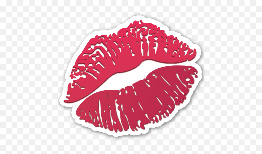 Collection Of Free Vector Emoji Lipstick - Emoji Kiss,Lipstick Emoji