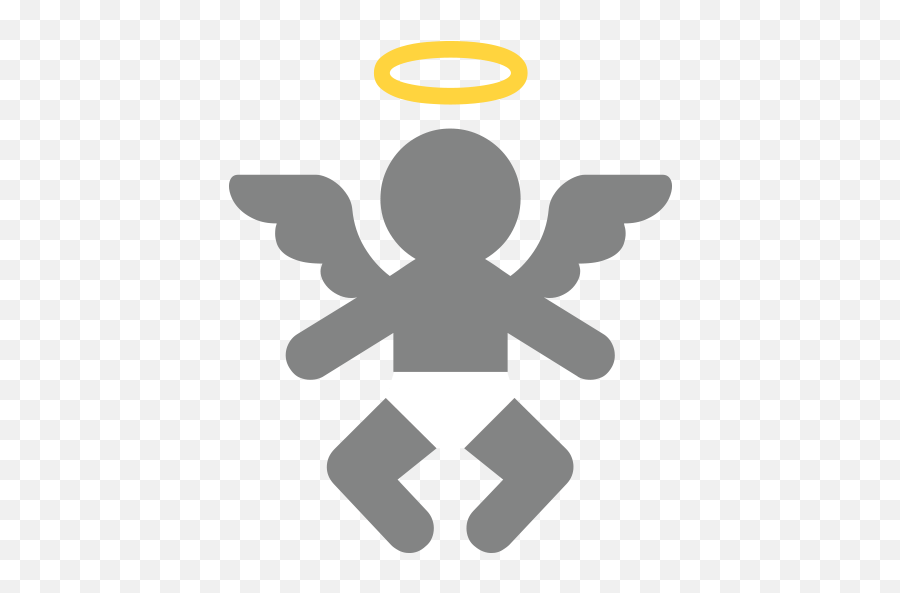 Baby Angel Emoji For Facebook Email - Baby Angel Emojis,Angel Emojis