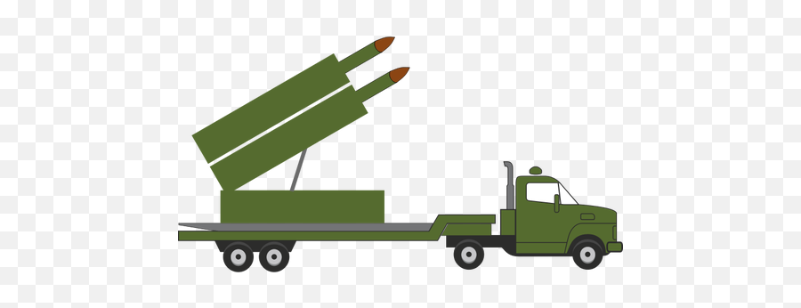 Vector Graphics With Rocket Artillery - Missile Launcher Clip Art Emoji,Pickup Truck Emoji