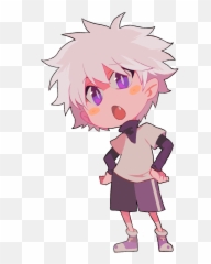 Hisoka Drawing Portrait Transparent - Anime Transparent Killua Emoji,Hisoka Emoji