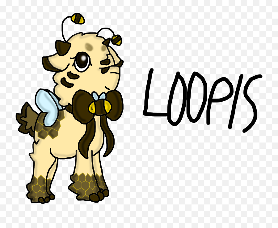 Loopis The Goat Bee - Cartoon Emoji,The Goat Emoji