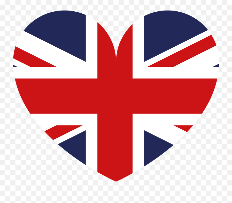 Uk Flag United Kingdom Great Britain - British Flag Heart Png Emoji,Union Jack Emoji
