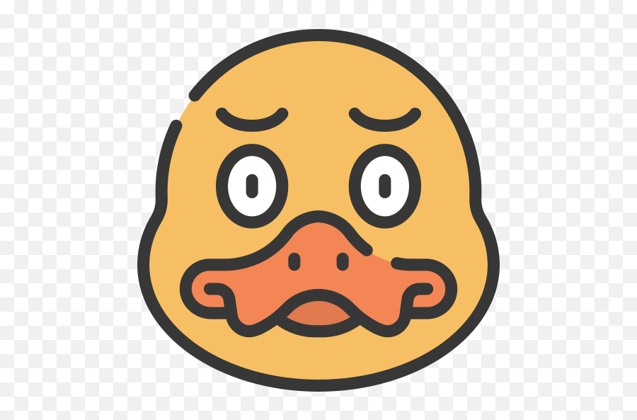 Duck - Clip Art Emoji,Duck Emoticon