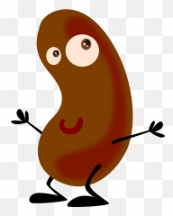 Ilmaista Virne Hymy Kuvaa - Clip Art Bean Cartoon Emoji,Smirk Emoticon