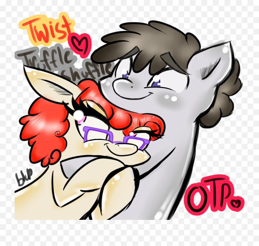 Truffle X Twist Ship Fanthread - Cartoon Emoji,Emoji Shuffle