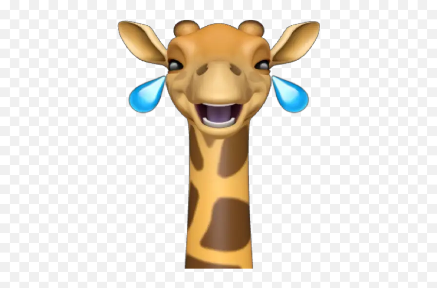 Memoji Giraffe Stickers For Whatsapp - Giraffe,Giraffe Emoji.com