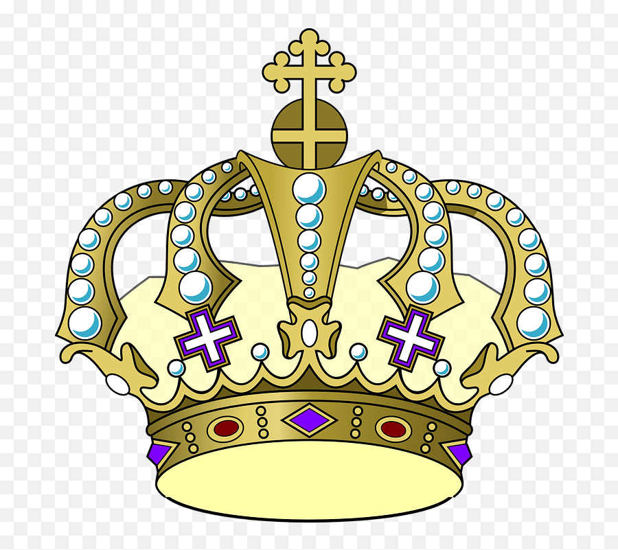 Crown King Retro - Clipart Mardi Gras King Crown Emoji,Crown Diamond Emoji