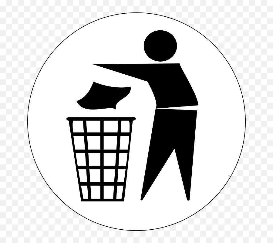 Recycling Trash - Clip Art Emoji,Recycle Paper Emoji