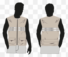Vest Clothing Security - Png Image Rompi Emoji